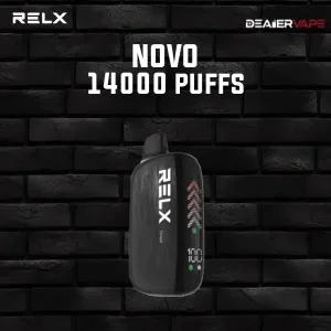 Relx Novo 14000 Puffs กลิ่นองุ่น หวานฉ่ำ หอมสดใสทุกคำ