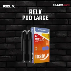 relx pod large กลิ่นบลูเบอร์รี่ หวานฉ่ำ หอมสดใส