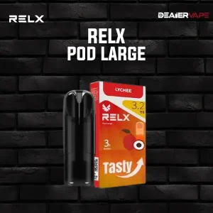 relx pod large กลิ่นลิ้นจี่ หอมหวาน ละมุนชุ่มฉ่ำ