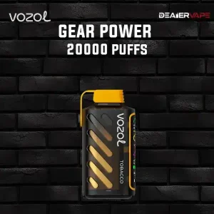 vozol gear power 20000 puffs กลิ่นยาสูบ หอมคลาสสิกเข้มข้นเต็มรสชาติ