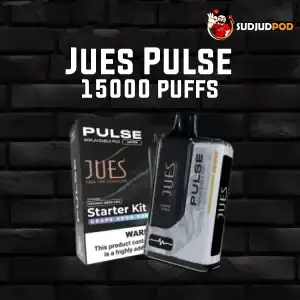 Jues Pulse 15K กลิ่นองุ่นโซดา – องุ่นหอมหวานผสมโซดาซ่า สดชื่นซาบซ่าเต็มคำ