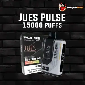 Jues Pulse 15K กลิ่นสตรอว์เบอร์รี่แอปเปิ้ล – ผสมผสานสตรอว์เบอร์รี่หวานอมเปรี้ยวกับแอปเปิ้ลสดชื่นลงตัว