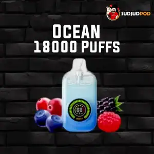 Ocean 18000 Puffs กลิ่นมิกซ์เบอร์รี่ – รวมเบอร์รี่เปรี้ยวหวาน หอมสดชื่น กลิ่นชัดทุกคำ
