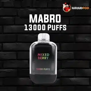 mabro 13k กลิ่นเบอร์รีรวม เปรี้ยวหวานพอดีคำ