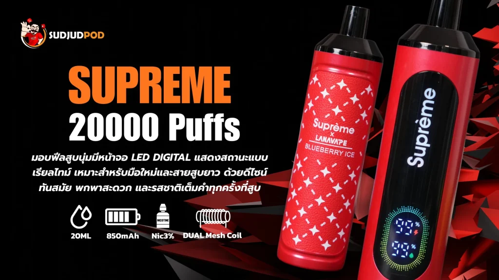 สัมผัสประสบการณ์ใหม่กับ Supreme 20K