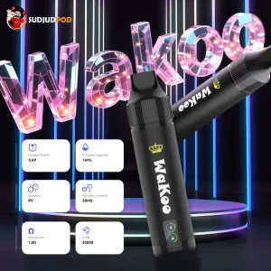 Wakoo 20k พอตใช้แล้วทิ้ง กลิ่นเข้ม ฟีลสูบเต็มคำ