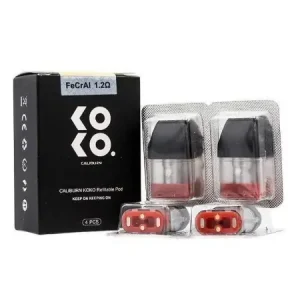 Uwell Caliburn KOKO Cartridge (1.2Ω 4 ชิ้น/กล่อง)